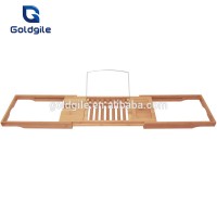 Wholesale Bamboo Caddy with Bamboo Extendable Arms