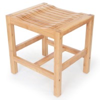 wholesale Bamboo Bathroom Accessories Shower Room Bench